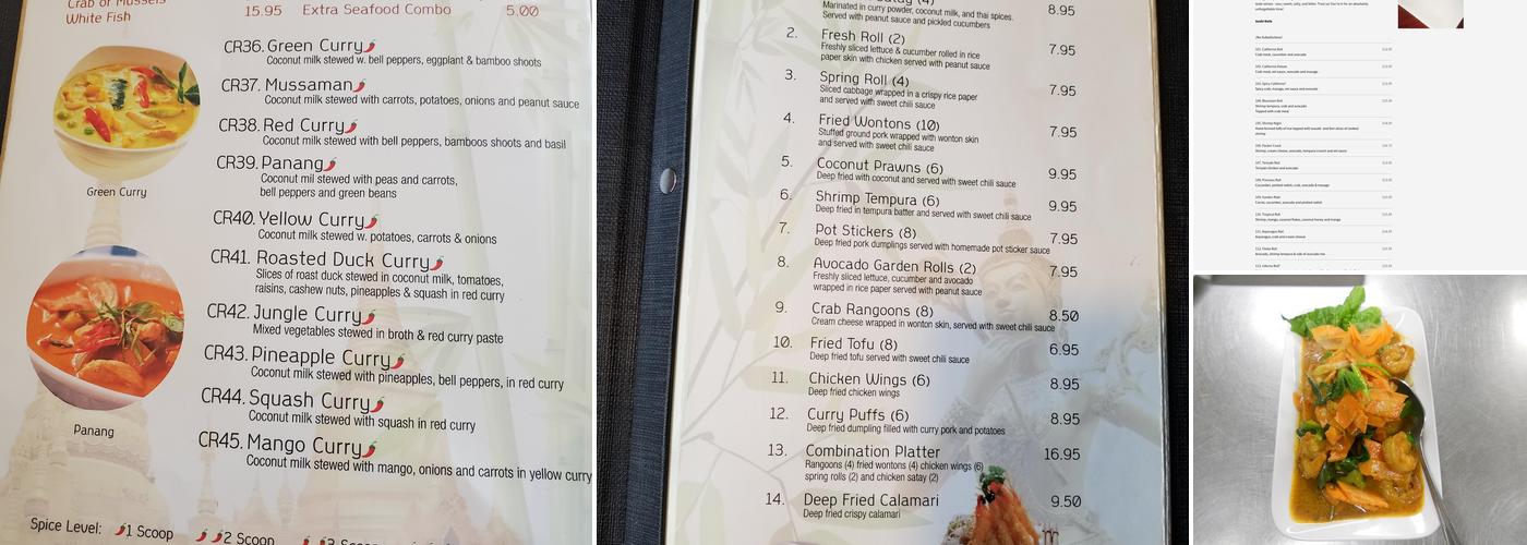 151 Thai Bistro Menu
