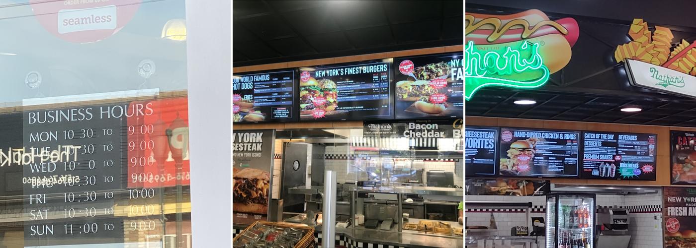 Nathan's Famous Menu