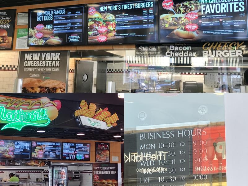 Nathan's Famous Menu