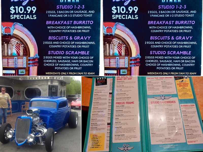 Studio Diner Menu