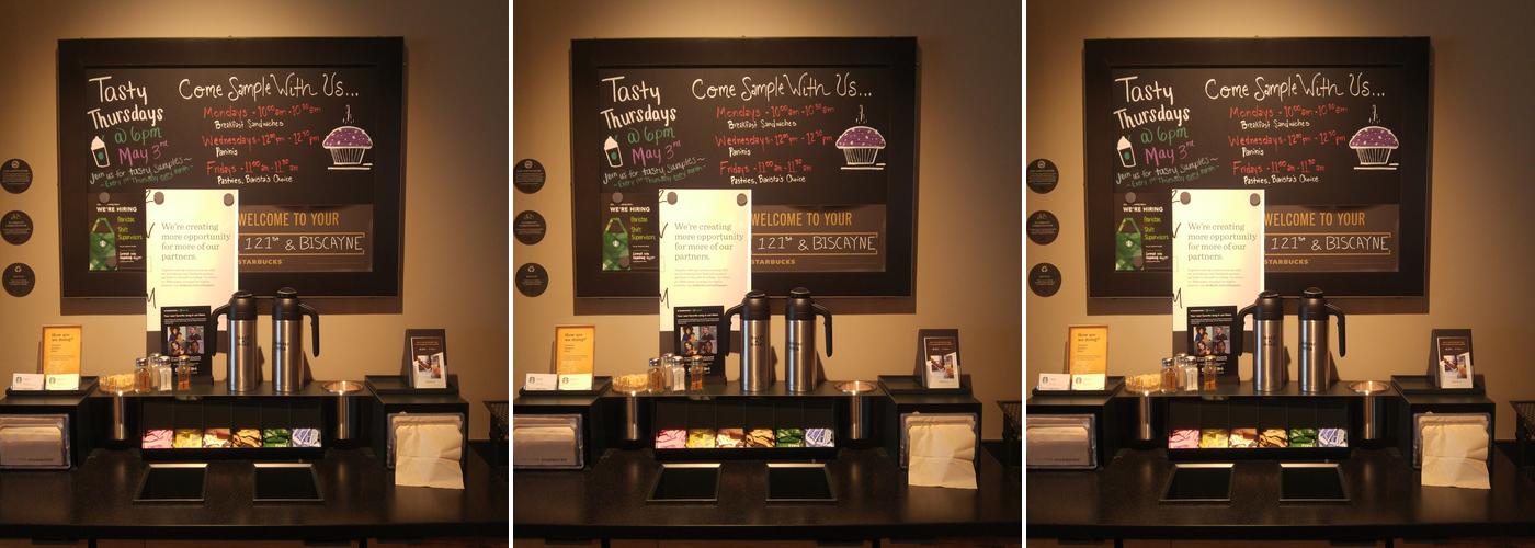 Starbucks Menu