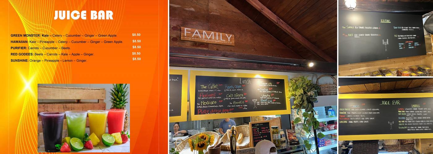 Montauk Market Springs Menu