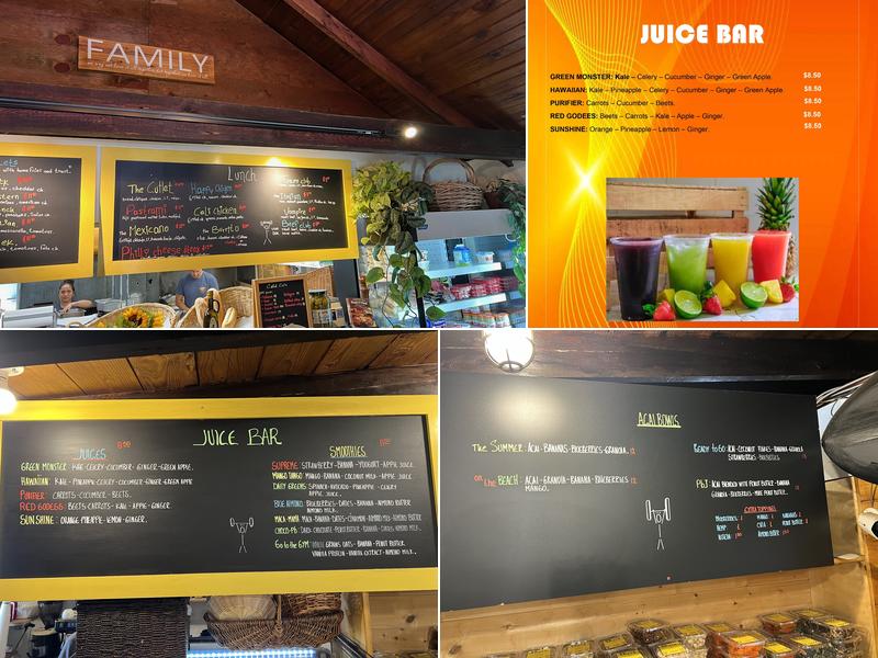 Montauk Market Springs Menu