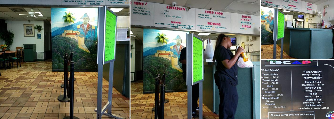 Lecap Restaurant Menu