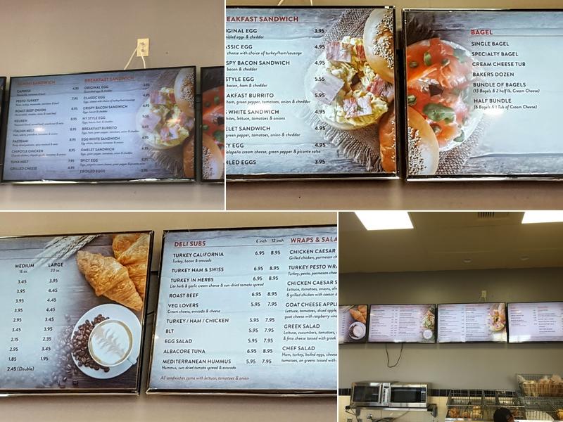 New York Bagels & Cafe Menu