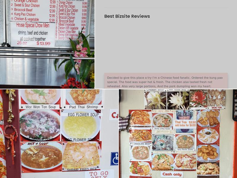 Chen Golden Palace Menu