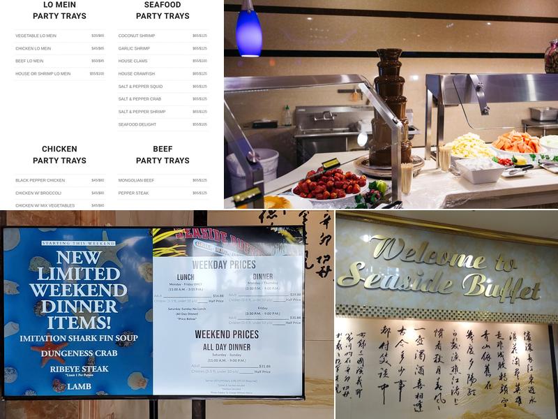 Seaside Buffet Menu