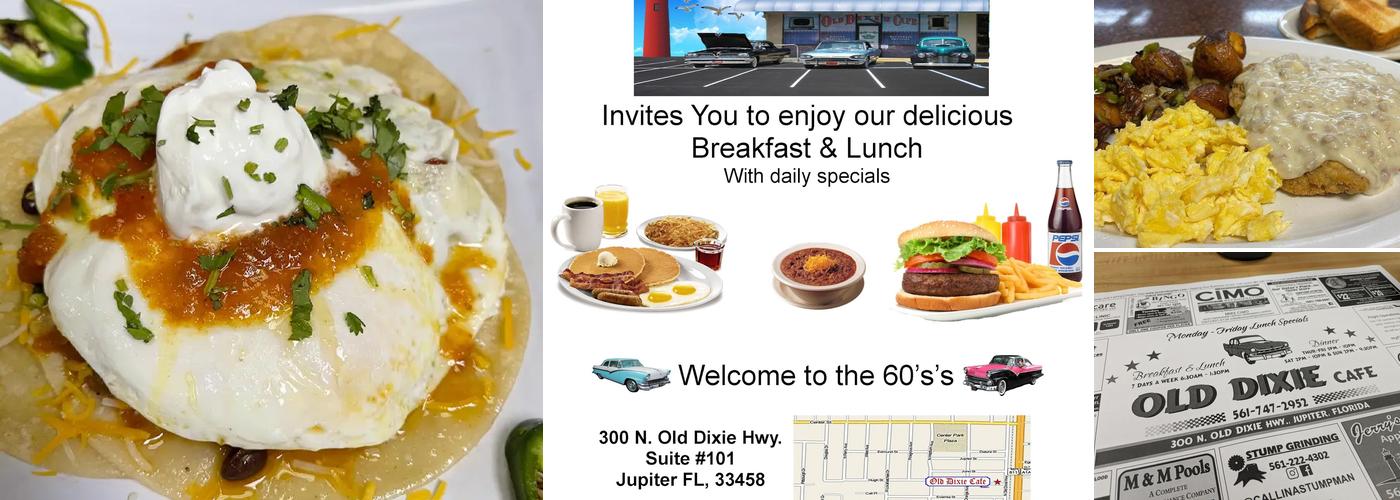 Old Dixie Cafe Menu