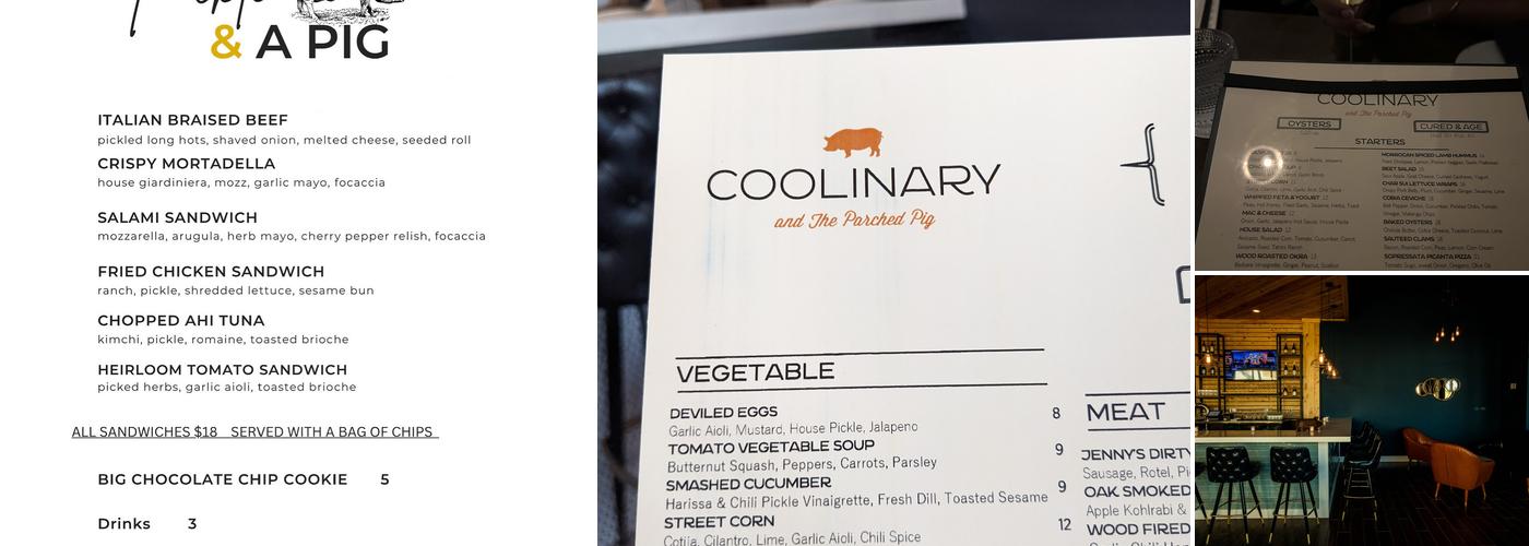 Coolinary Menu