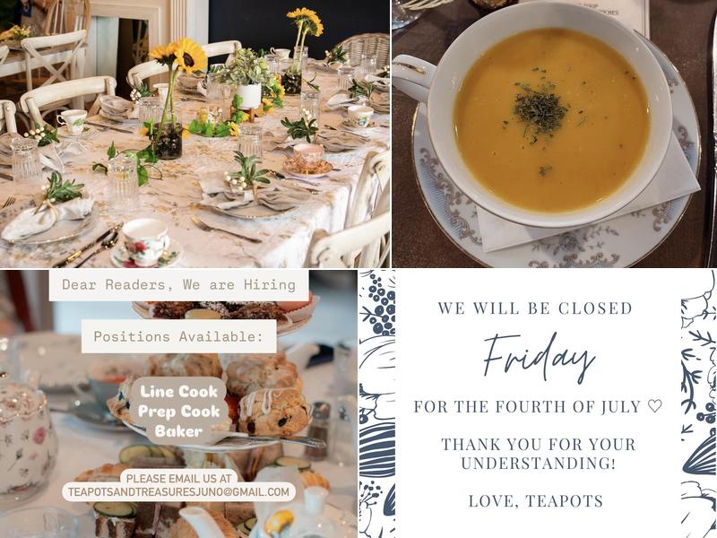 Teapots & Treasures Café