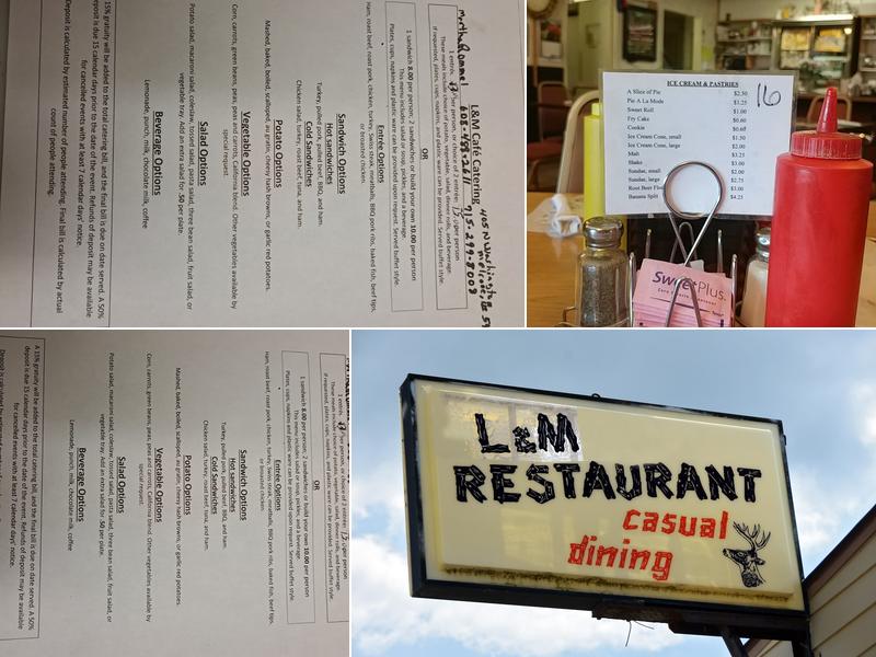 L & M Cafe LLC Menu