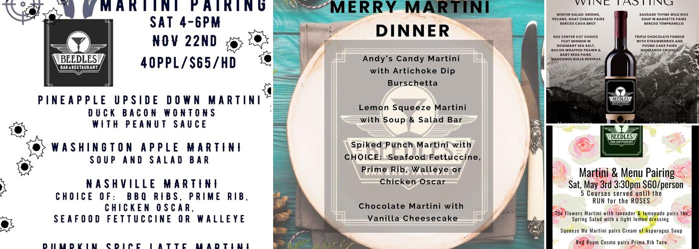 Beedle's Bar & Restaurant Menu