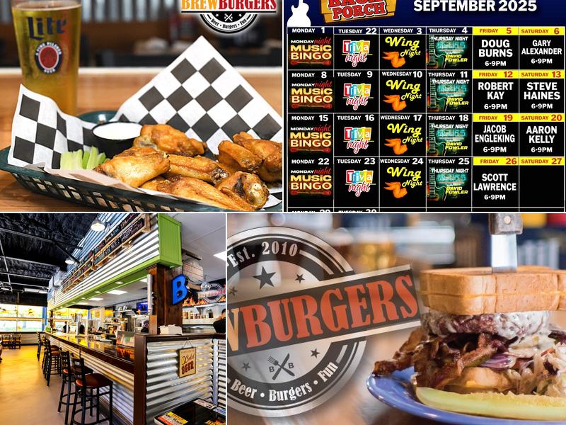 BrewBurgers Back Porch