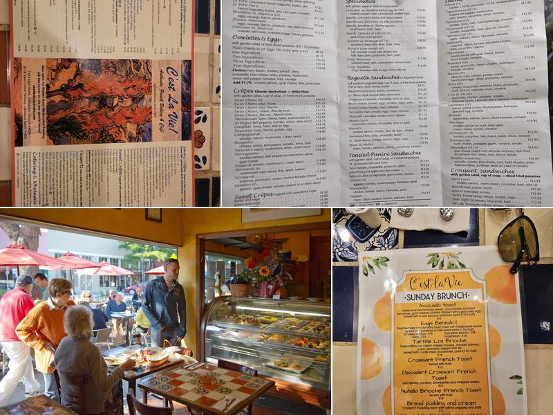 C'est La Vie - Pastries Breakfast & Dinner Menu