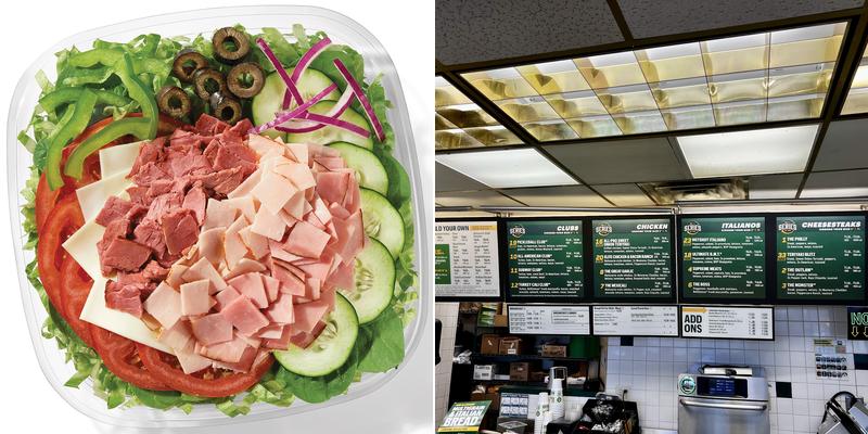 Subway Menu