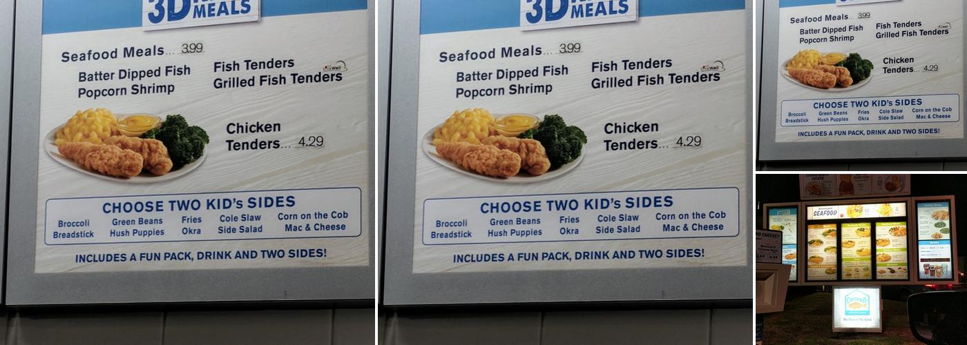 Captain D's Menu
