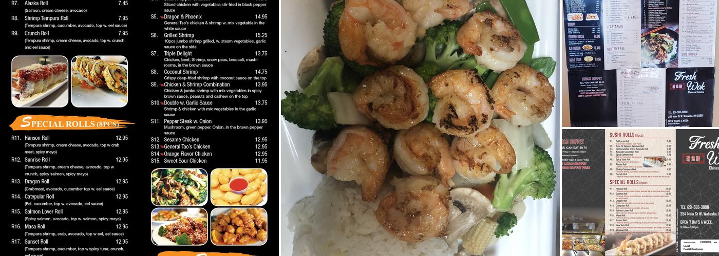 Fresh Wok Menu
