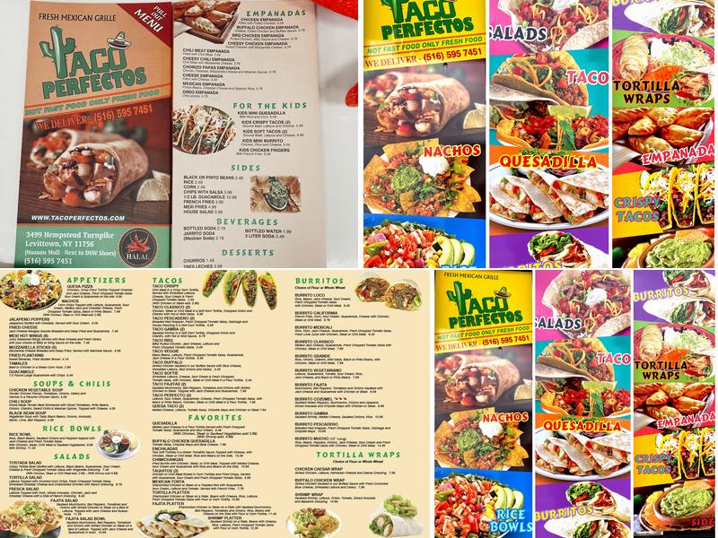 Taco Perfectos Halal Menu