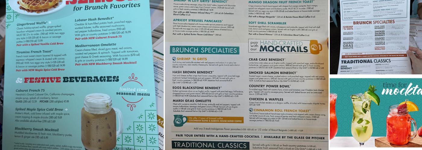Another Broken Egg Cafe Menu