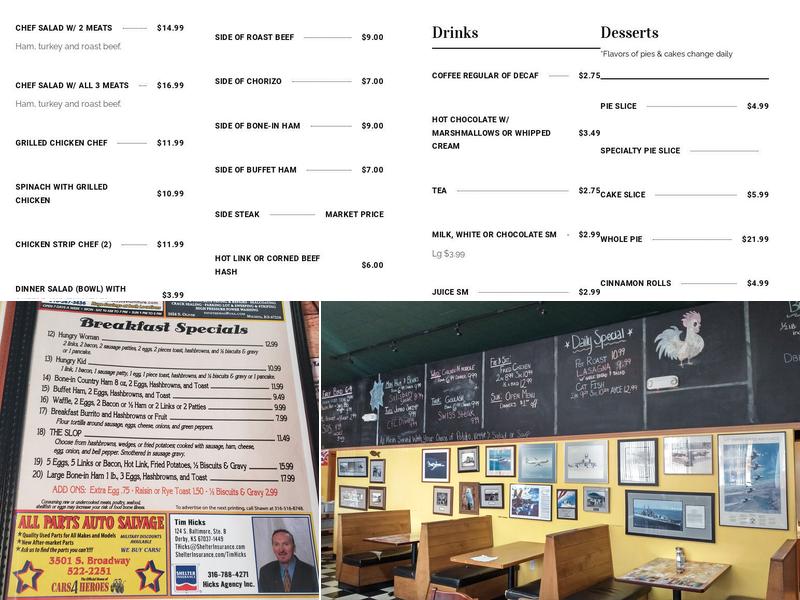 Riverside Cafe Menu