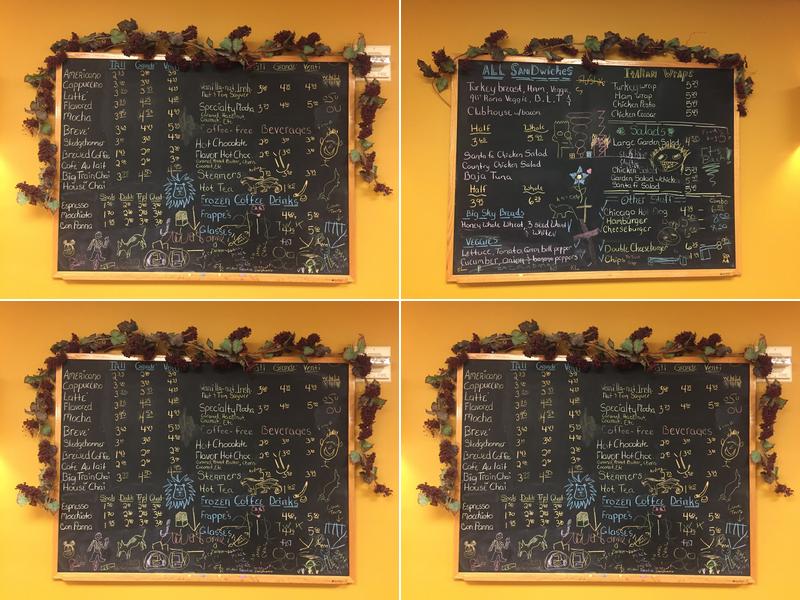 Buzz Coffee & Cafe Menu