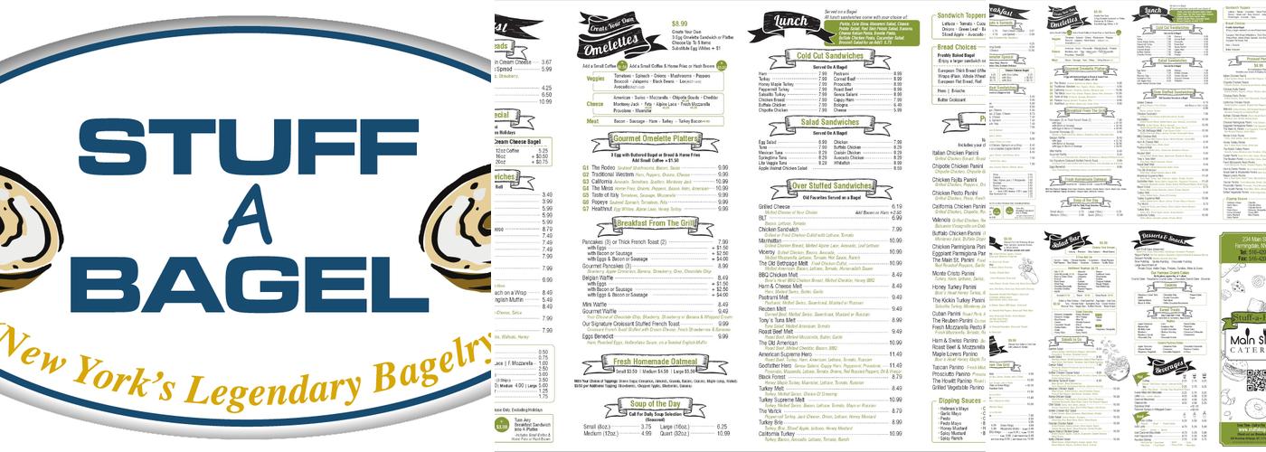 Stuff A Bagel Menu