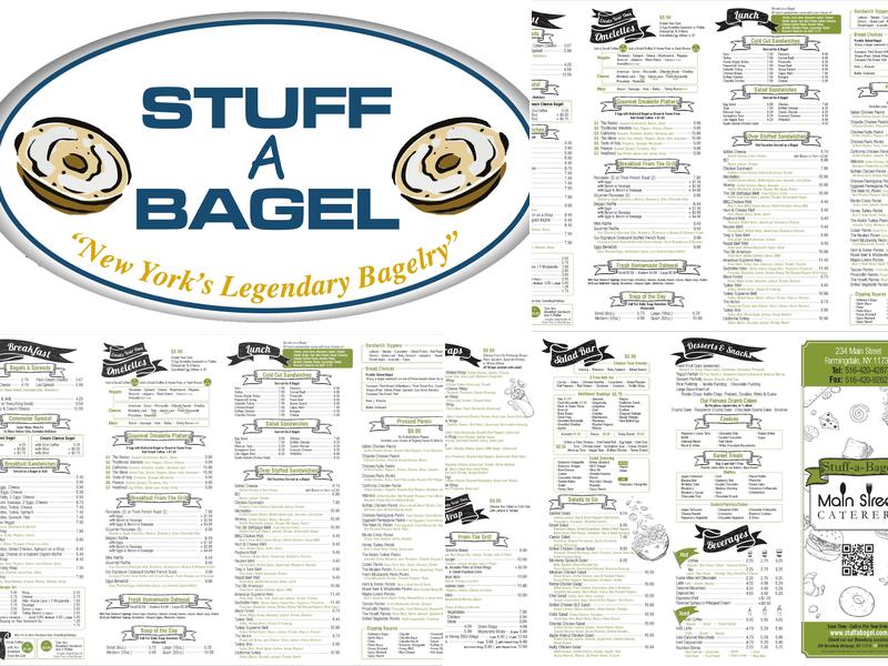 Stuff A Bagel Menu