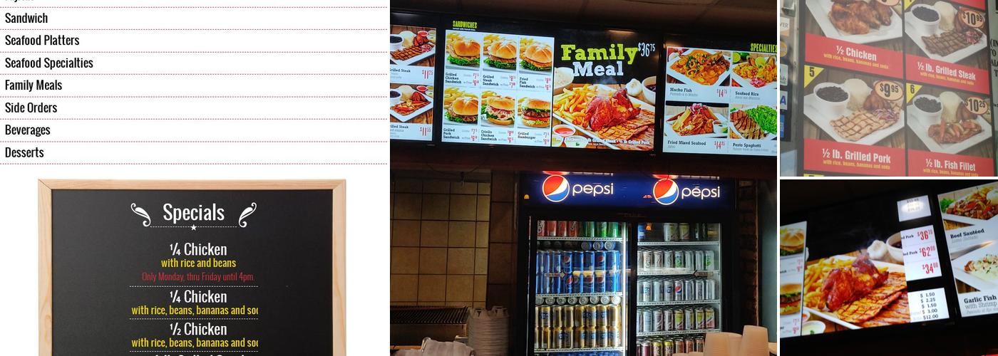 La Granja Parrilla Menu