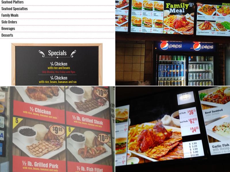 La Granja Parrilla Menu