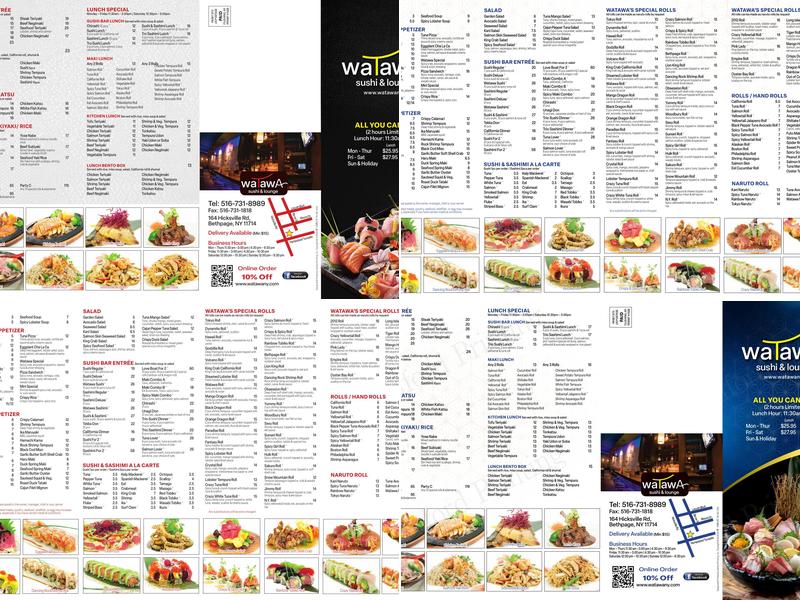 Watawa Menu