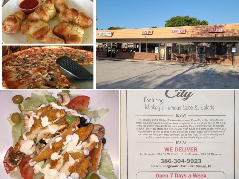 Pizza City 5882 S Ridgewood Ave, Port Orange