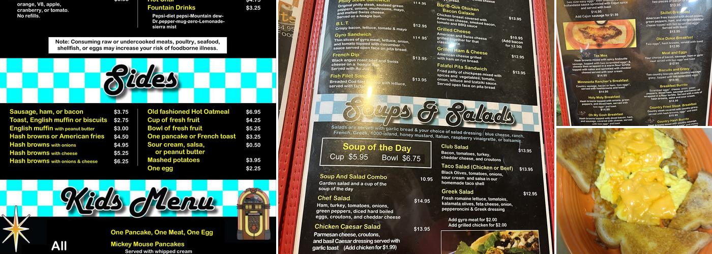 Valley Diner Menu