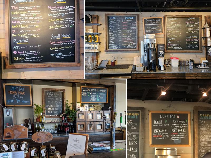 Old Soul @ 40 Acres Menu