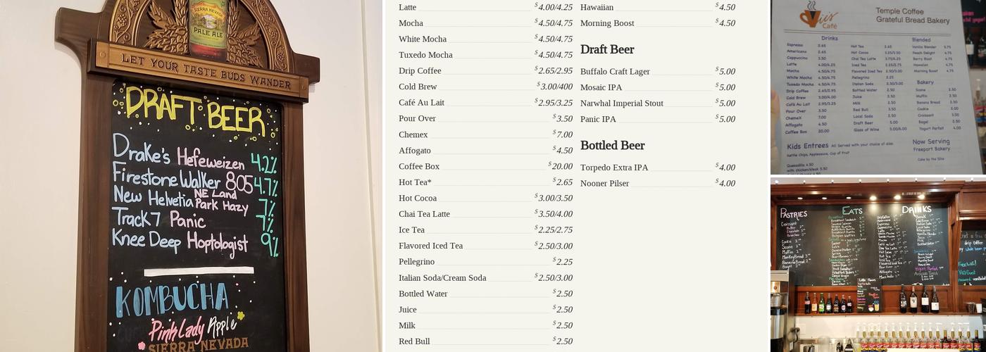 Vic's Café Menu