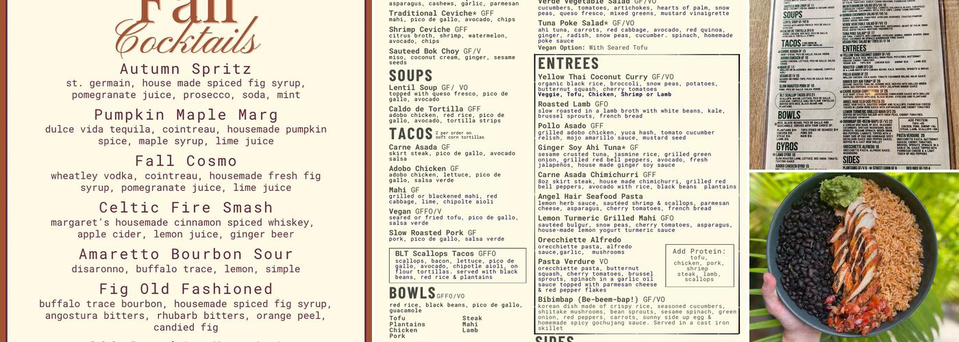 Cafe Verde Menu