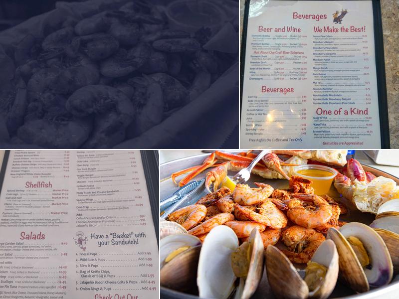 Our Deck Down Under Menu