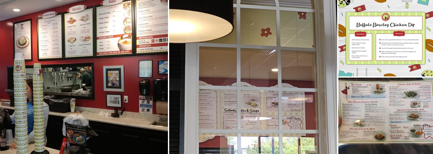 Chicken Salad Chick Menu