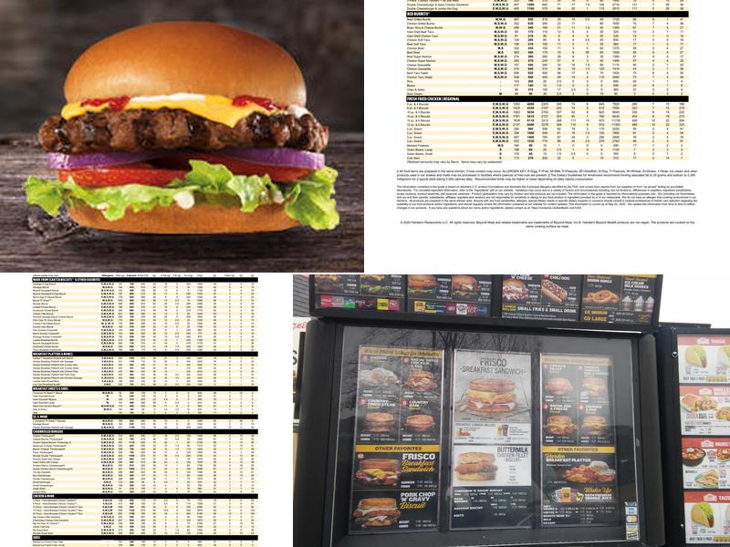 Hardee’s Menu