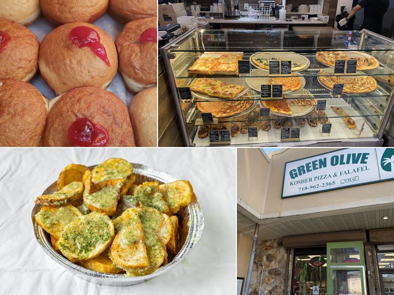 Green Olive Kosher Pizza and Falafel