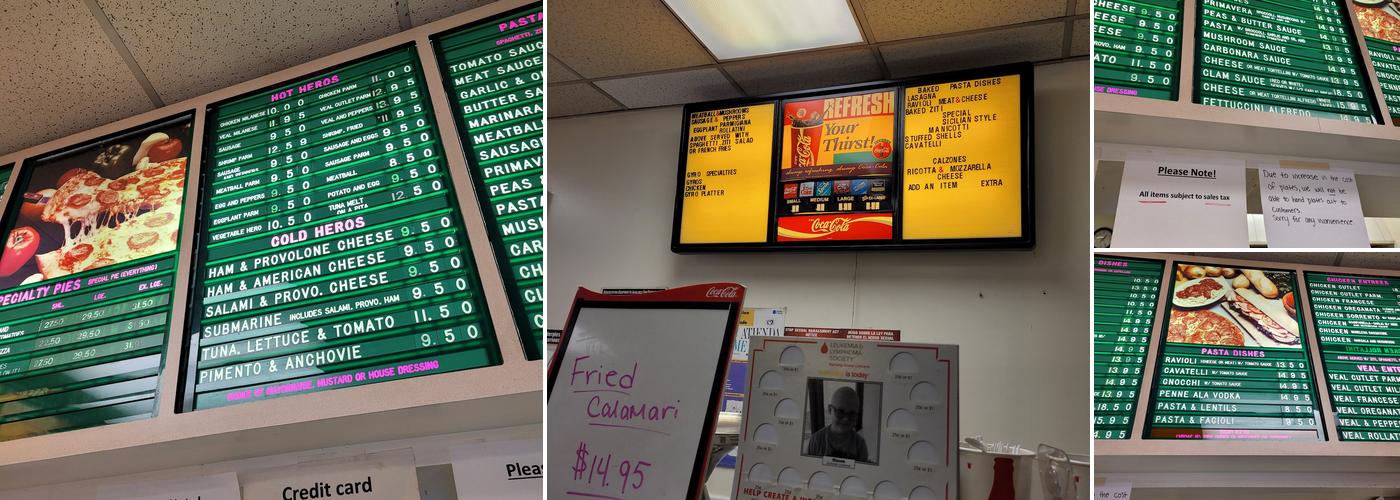 Vito's Pizza & Italian Restaurant Menu