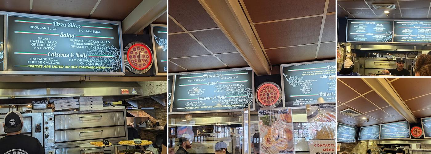 Gaby's Pizza Menu