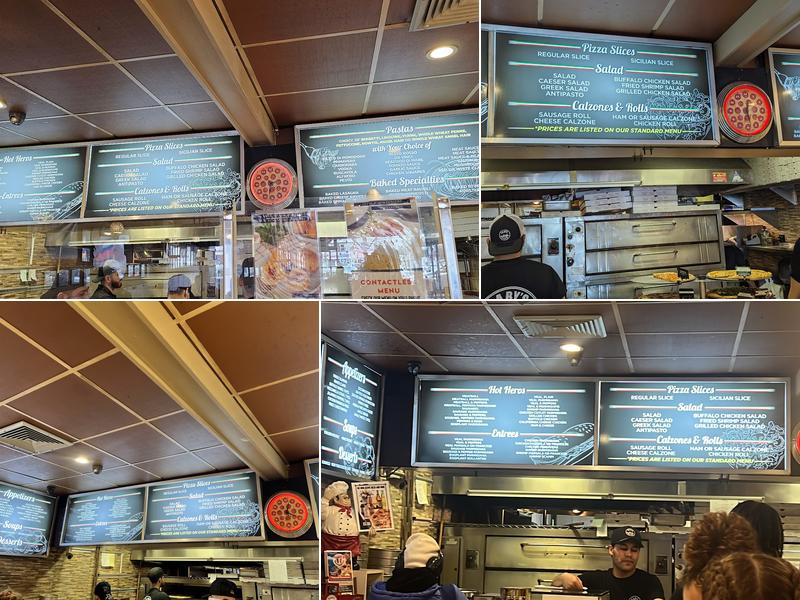 Gaby's Pizza Menu