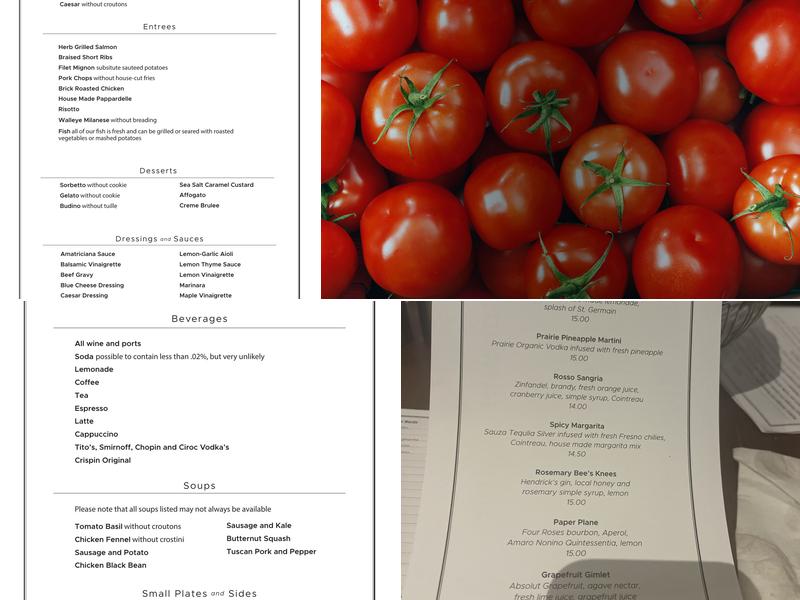Ciao Bella Menu