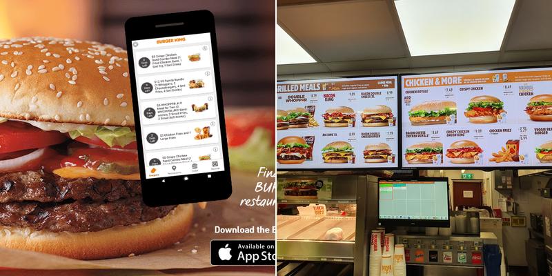 Burger King Menu