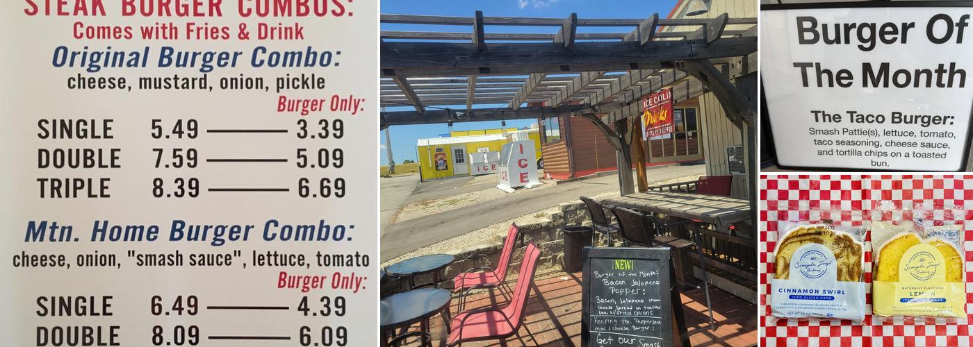 Mountain Home Burger Co. Menu