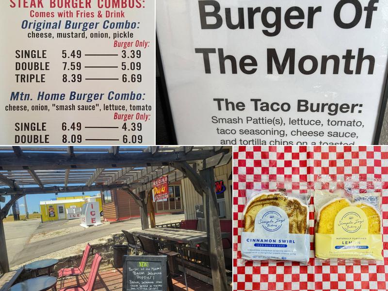 Mountain Home Burger Co. Menu