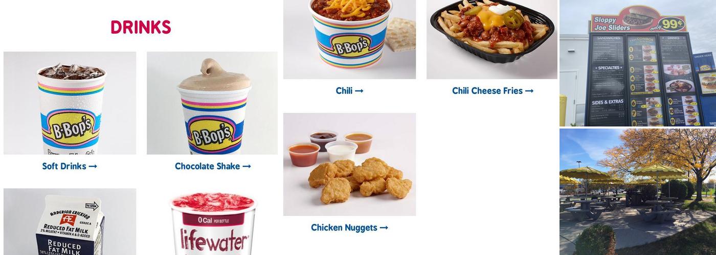 B-Bop's Menu