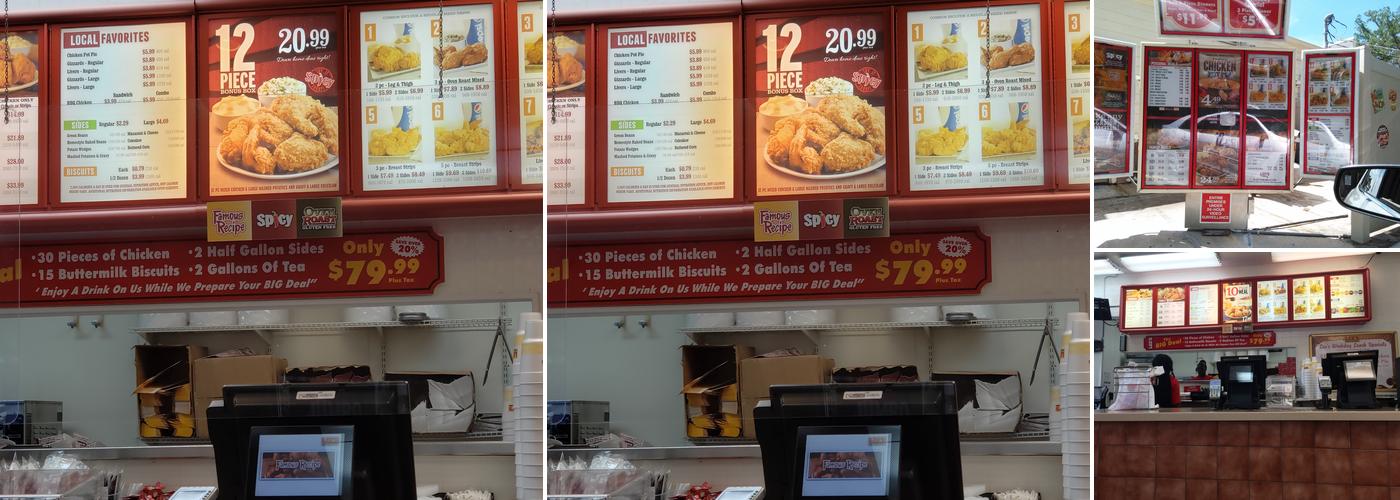 Lee's Famous Recipe Chicken Menu