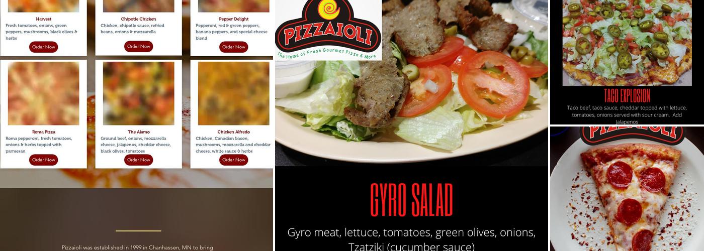 Pizzaioli Menu