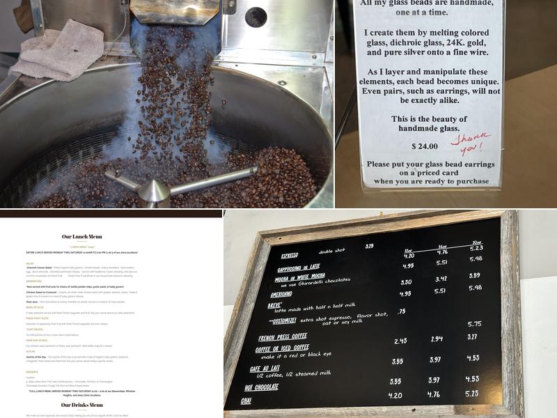 Grounds for Celebration Menu